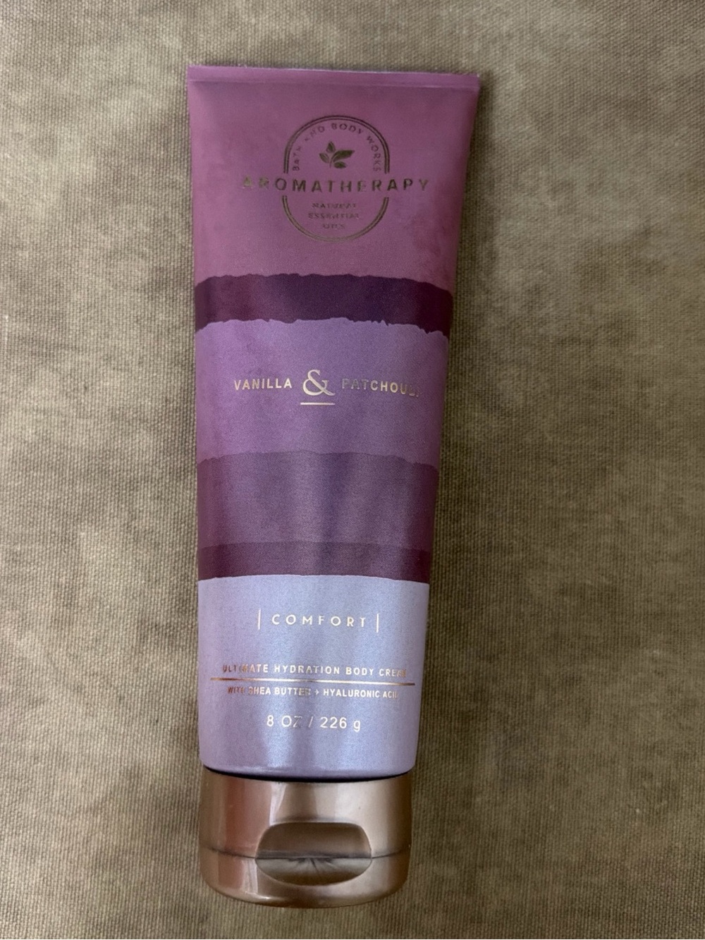 Bath & Body Works Aromatherapy Vanilla + Patchouli Body Cream 8 oz DISCONTINUED